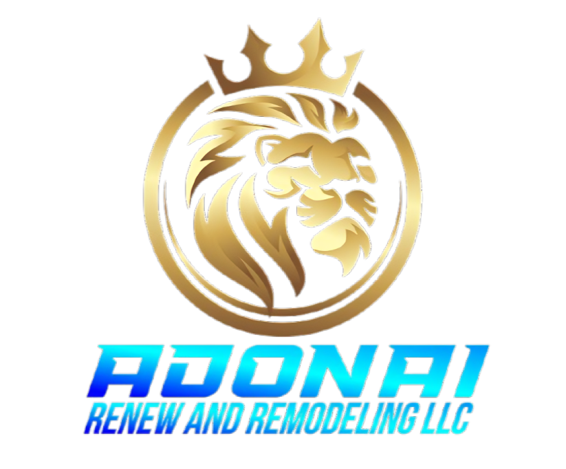 Gold lion with crown logo, blue text 