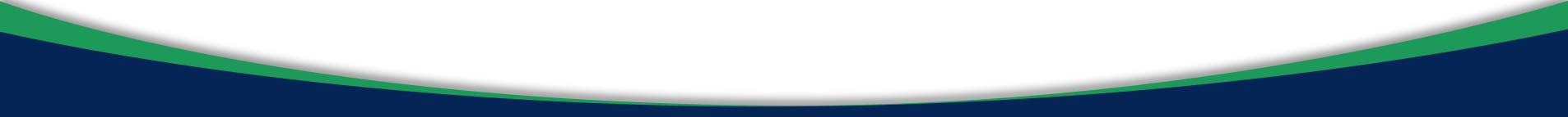 A white and green triangle on a blue background.