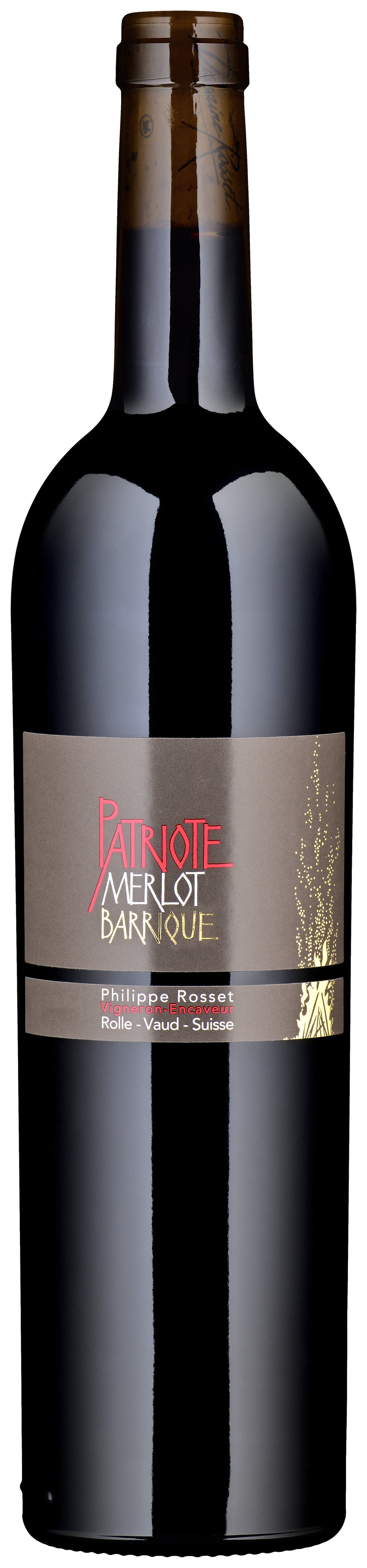 Patriote Merlot vin Domaine Rosset