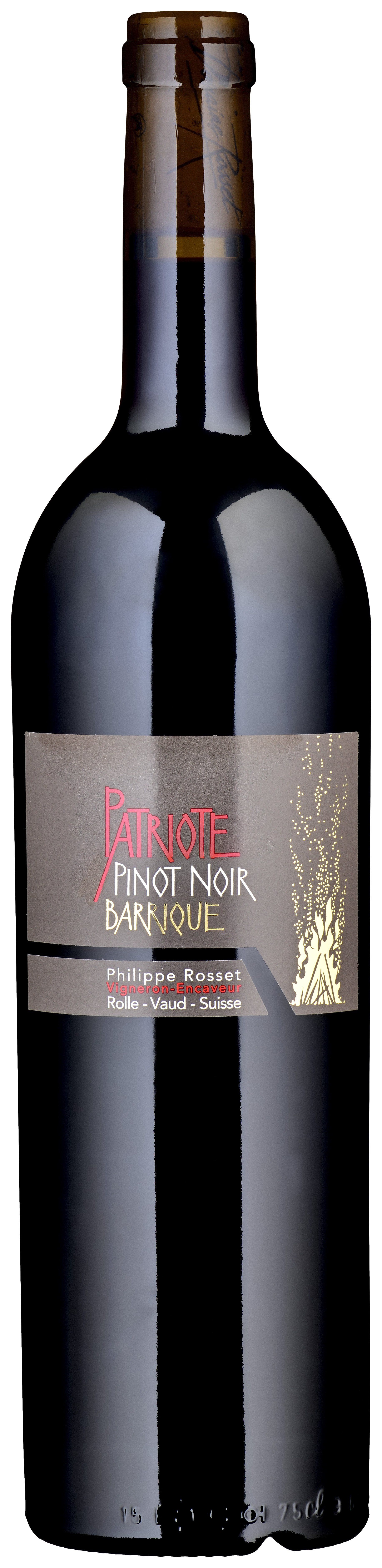Patriote Pinot Noir vin Domaine Rosset
