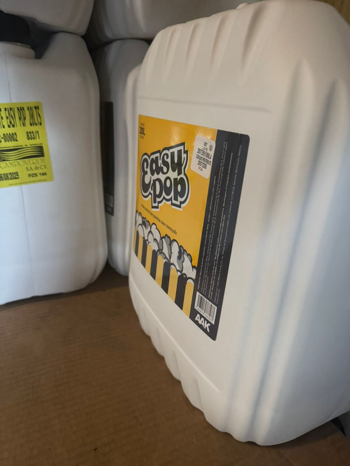 Aceite Easypop 20 litros