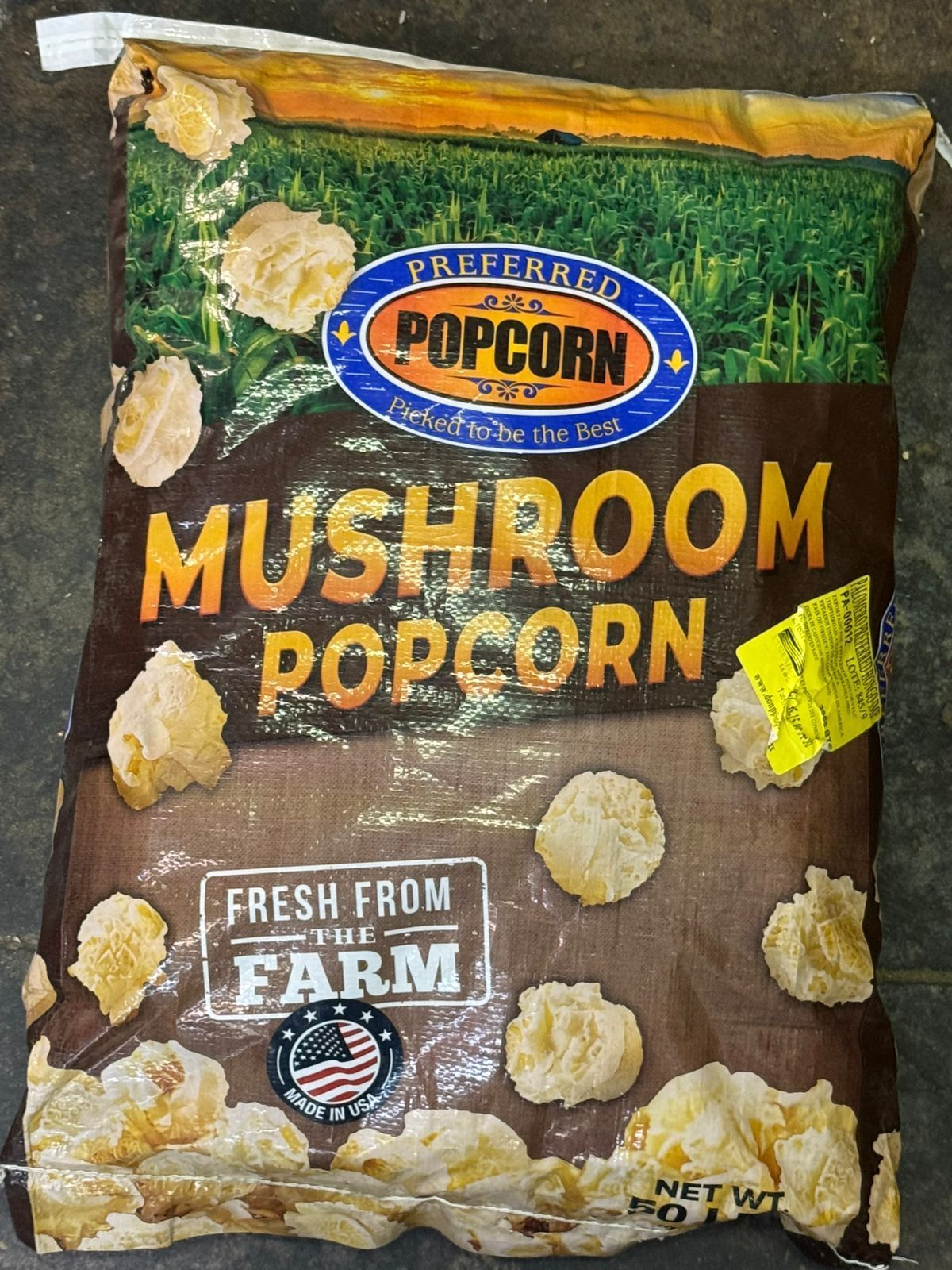 Maíz palomero JUMBO Preferred hongo