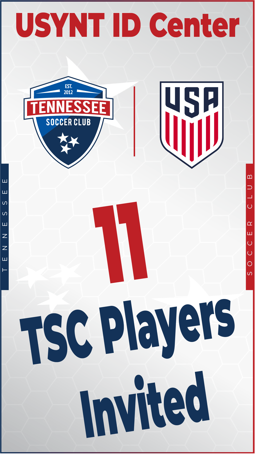 11 TSC Players invited to USYNT ID Center