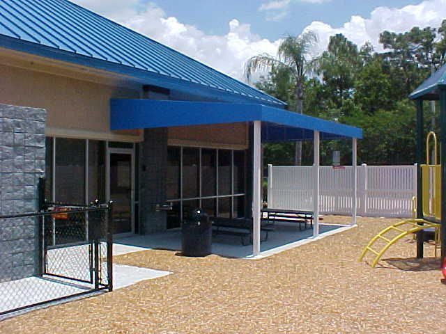 Modern Building Door Canopy - Jacksonville, FL - Boree Canvas Unlimited
