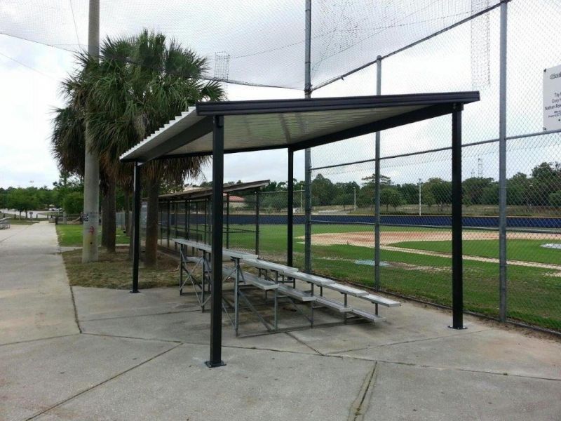 Empty Sports Bench - Jacksonville, FL - Boree Canvas Unlimited