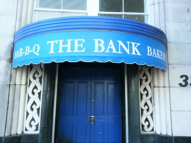 The Bank Signage - Jacksonville, FL - Boree Canvas Unlimited