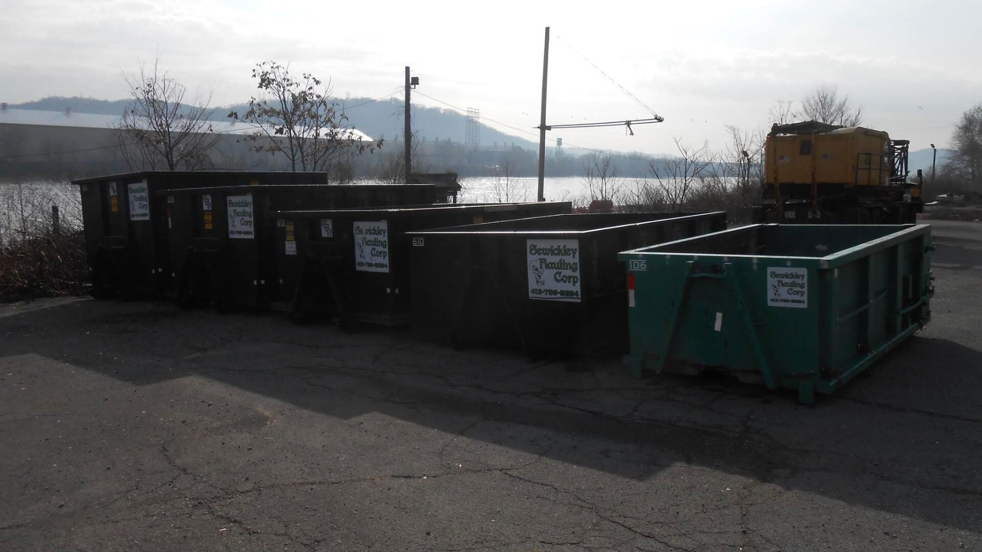 Dumpsters for Rent — Sewickley, PA — Sewickley Hauling Corp Dumpsters for Rent — Sewickley, PA — Sewickley Hauling Corp