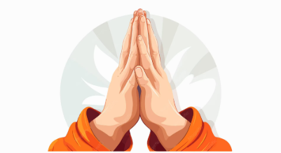 Why Altar Servers fold their hands upright during Mass, and why we should, too.