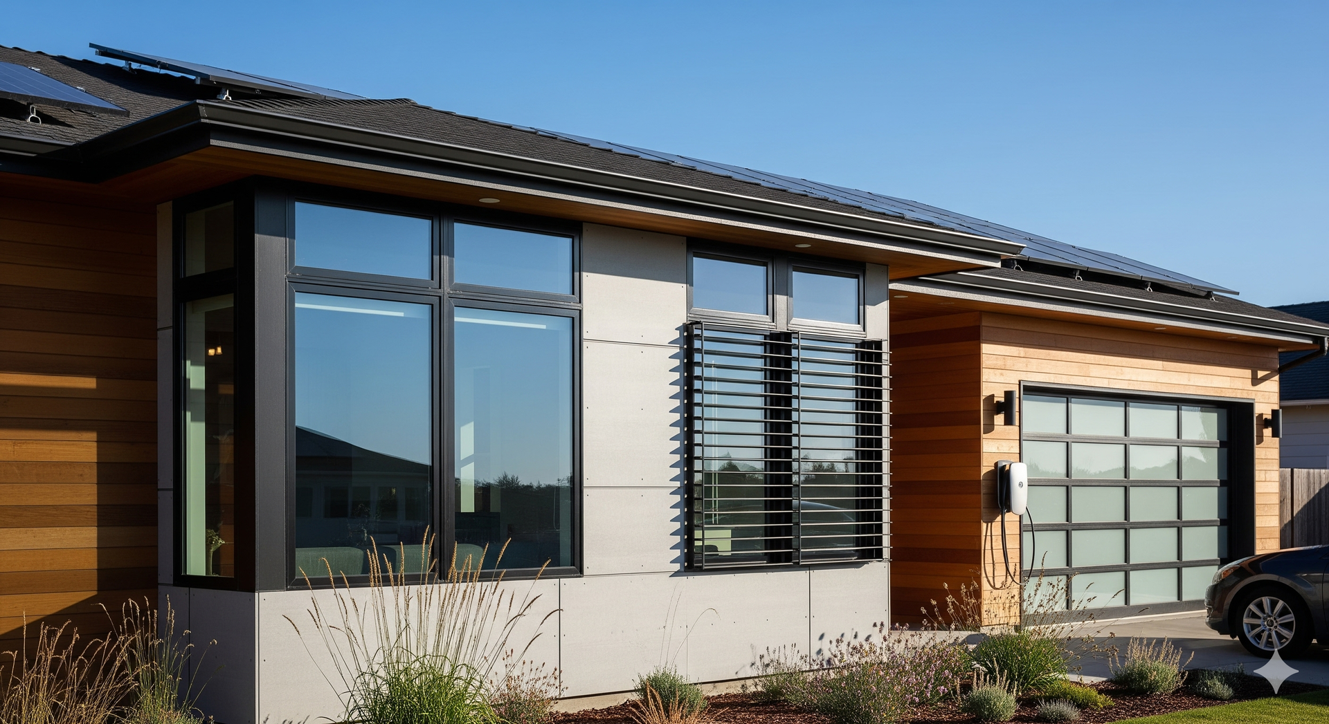 Energy-efficient remodel Dayton showing modern upgrades with eco-friendly design features