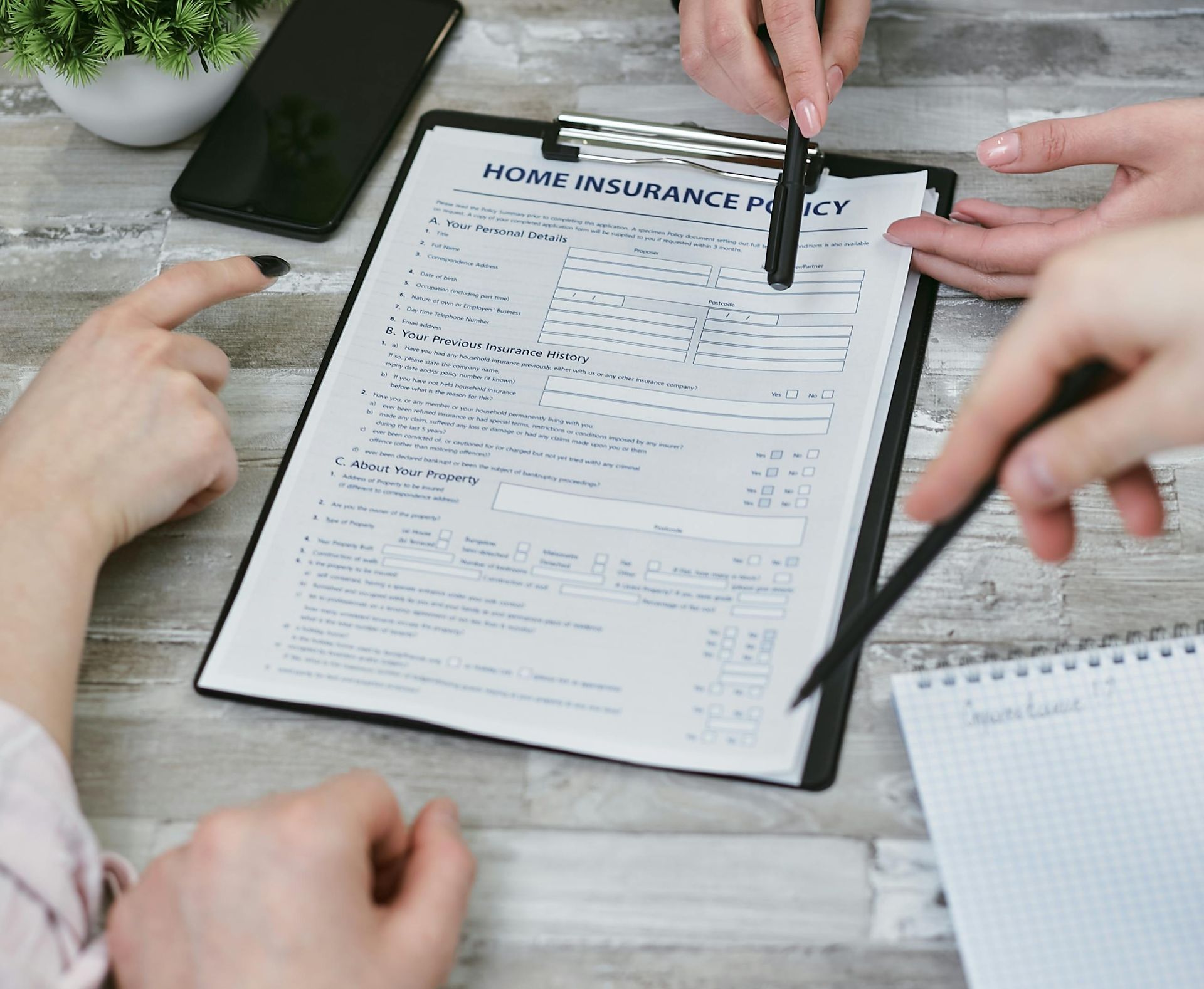 A home inspection checklist