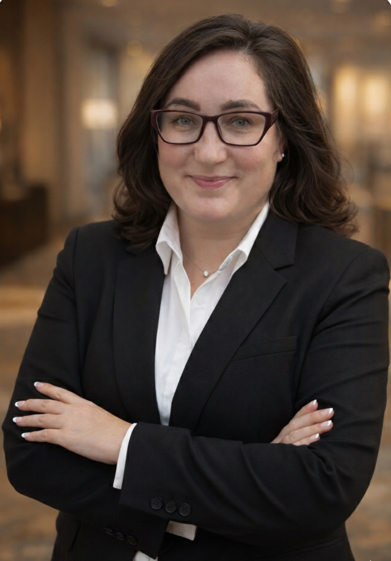 A man and a woman are sitting on a dock overlooking a lake.