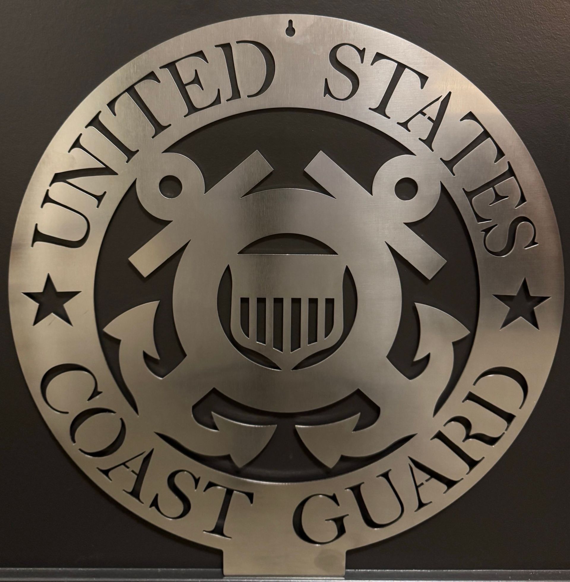 Coast Guard Hanging Sign