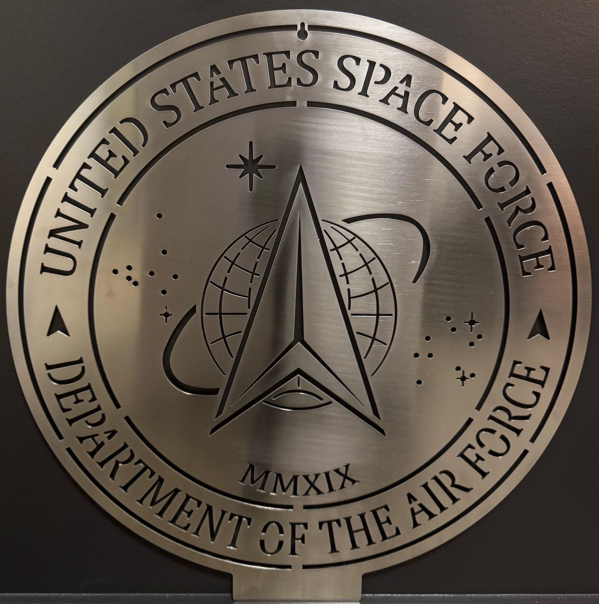 Space Force Hanging Sign