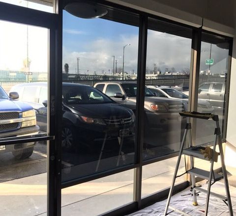 Commercial Tint — Commercial Newly Installed Tint in Long Beach, CA