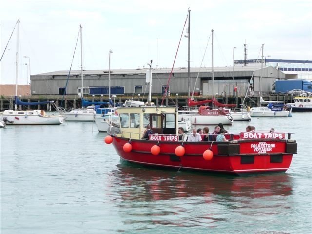 folkestone harbour boat trips