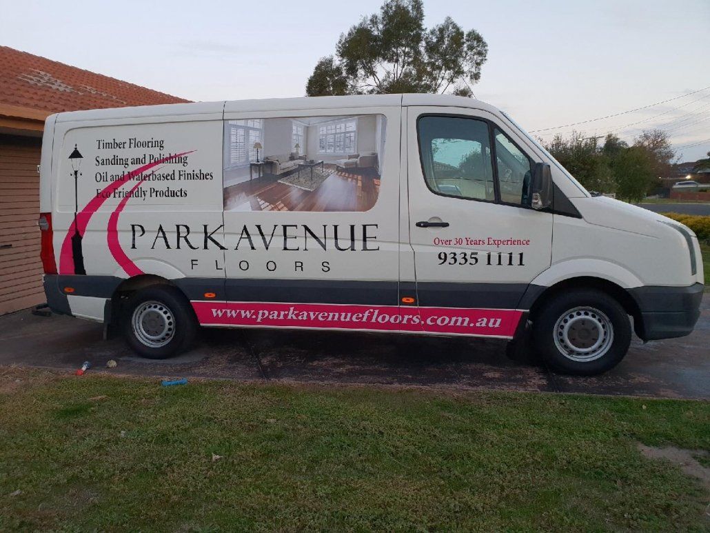 Park Avenue Floors Van — Melbourne, VIC — Park Avenue Floors