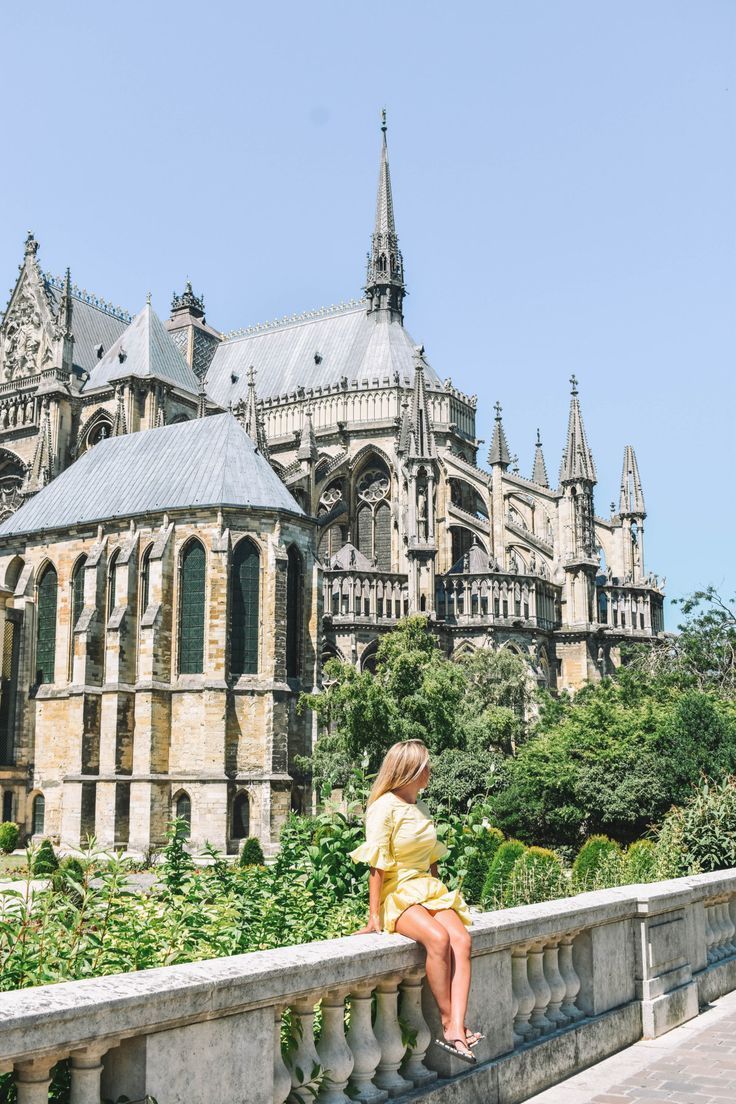 Majestic Reims Cathedral, a historic Gothic landmark in the Champagne region of France.
