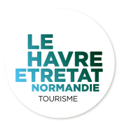 Official logo of Le Havre Étretat Normandie Tourisme, representing tourism in Normandy