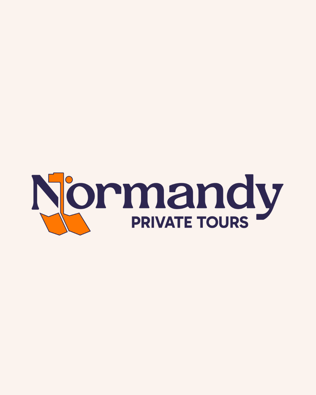  Logo of Normandy Private Tours, specializing in private guided tours in Normandy