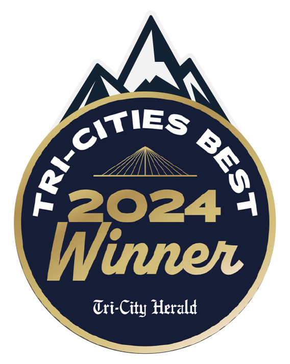 A logo for tri-cities best 2024 winner