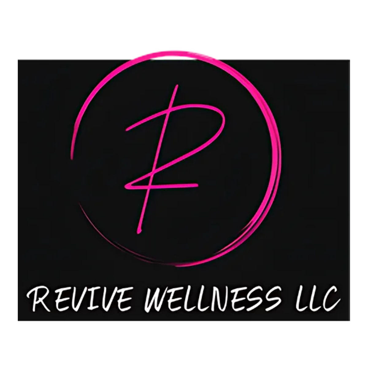 A logo for a company called revive wellness llc