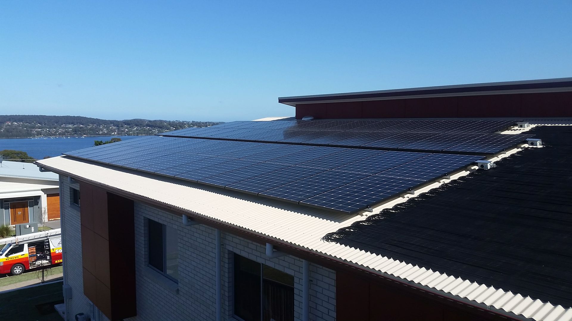 A Close Up of a Solar Panel on a Roof — Solar Services in Erina, NSW