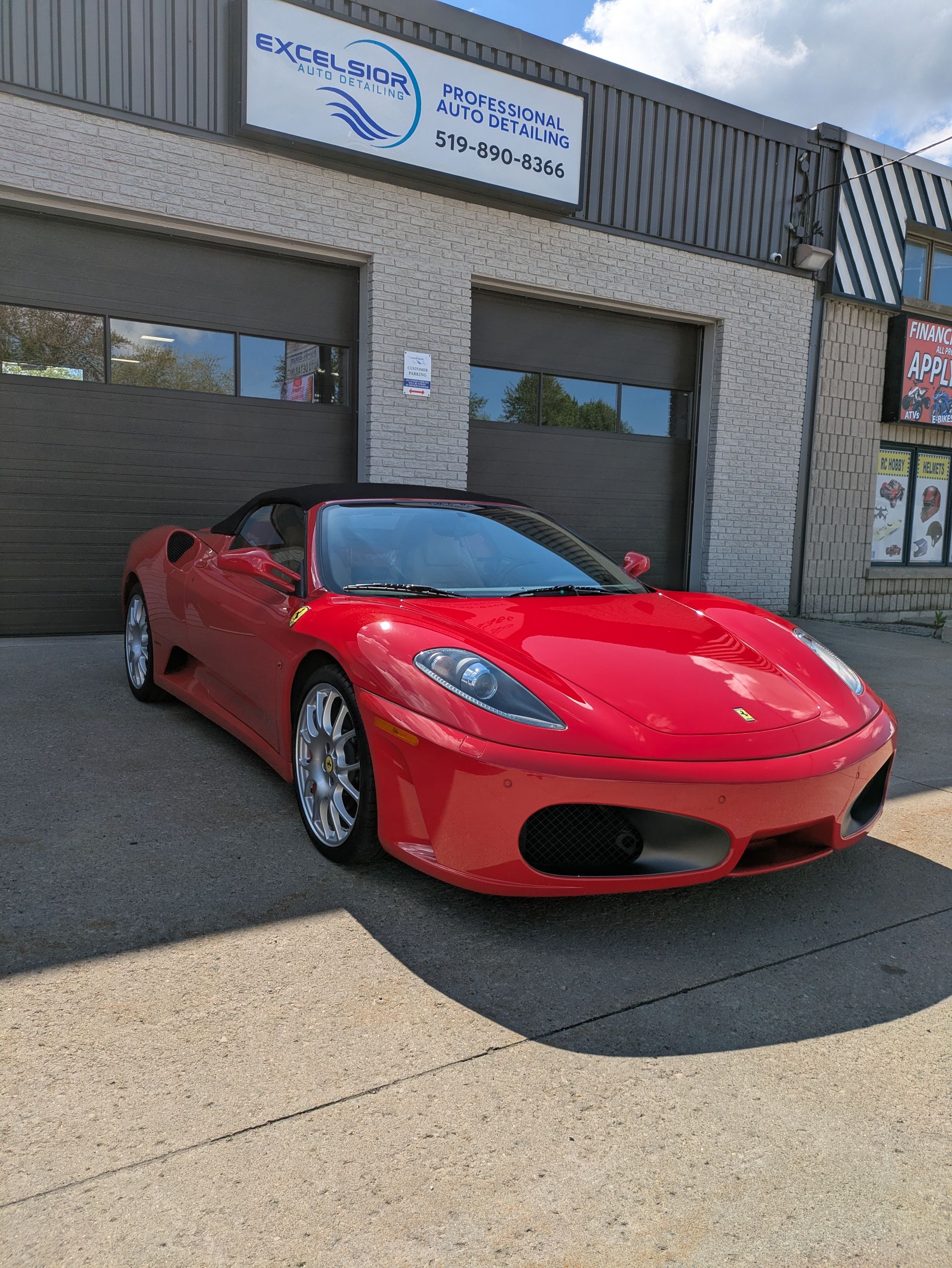2007 Ferrari F430 Spider | 7 Year Ceramic Coating | Excelsior Auto Detailing Windsor, ON