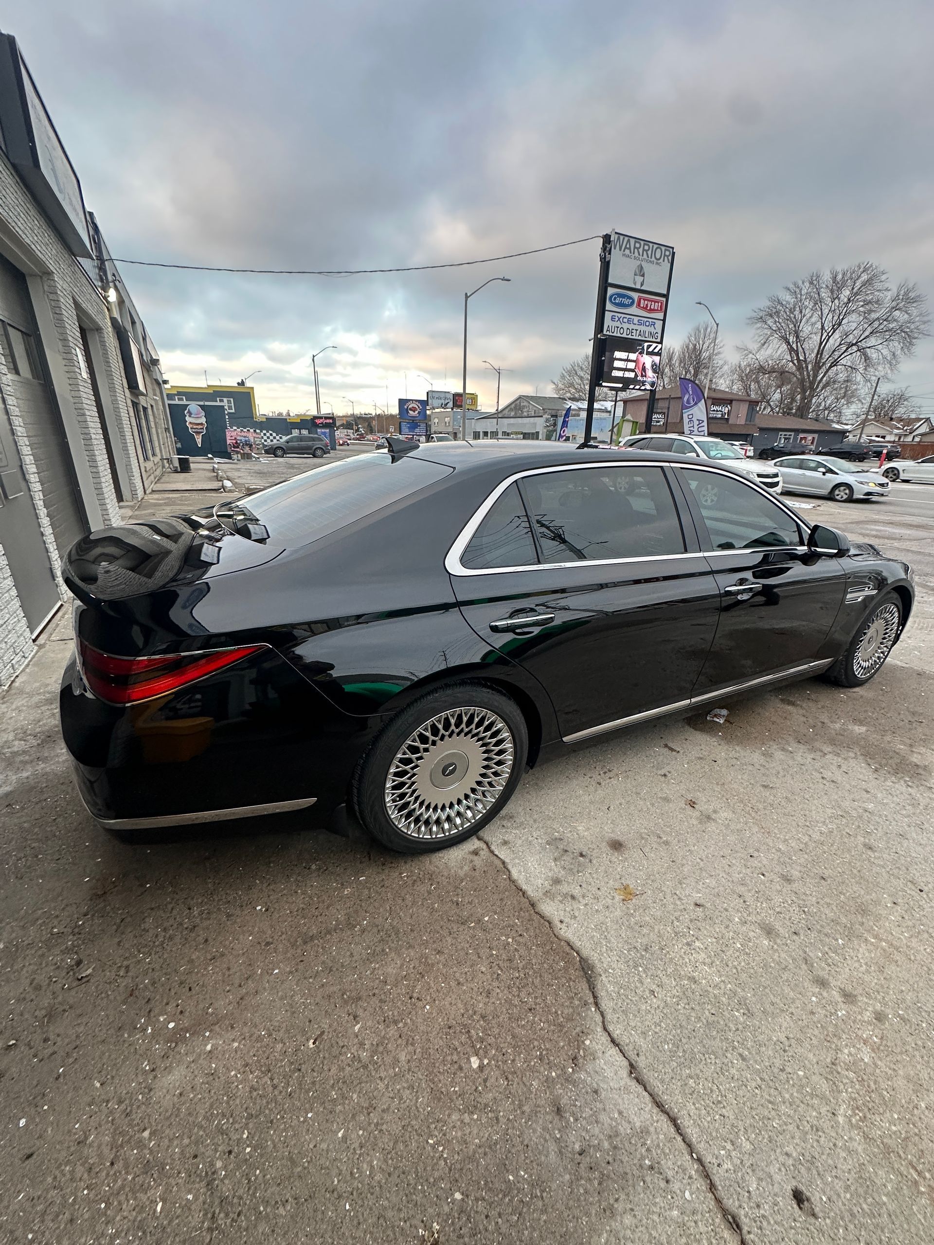 2022 Genesis G90 | 5 Year Ceramic Coating | Excelsior Auto Detailing Windsor, ON