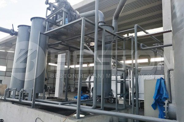 Beston Bamboo Charcoal Making Machine  Installation
