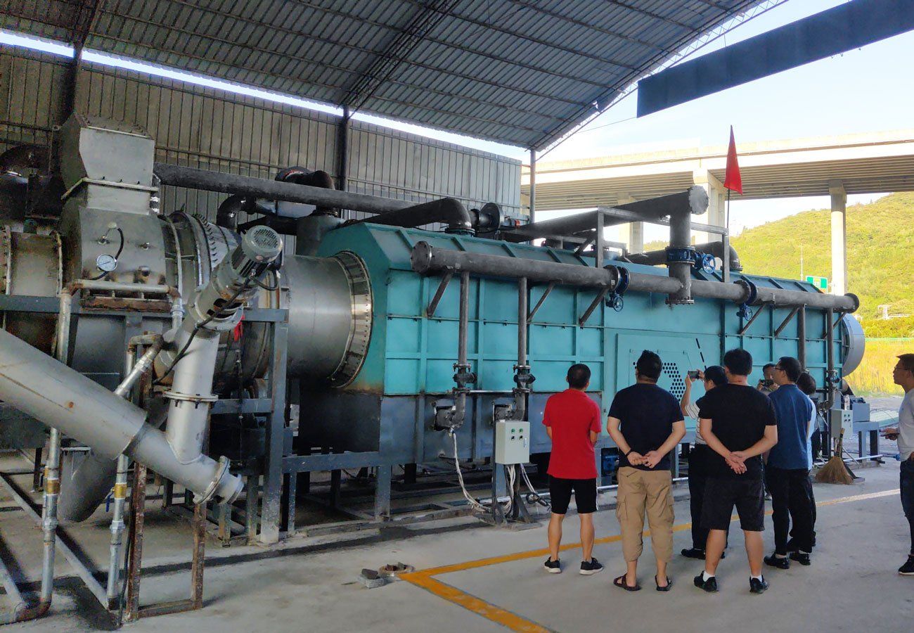 Beston Biomass Pyrolysis Plant Installed in Guizhou, China