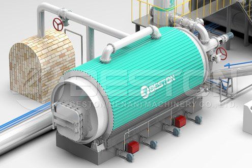 Beston Tyre Pyrolysis Plants with Fair Price