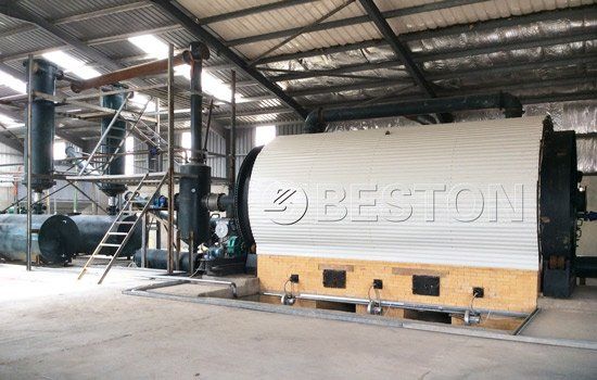 Beston Waste Tyre to Oil Plant