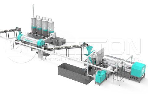 Beston Coconut Shell Charcoal Machine for Sale