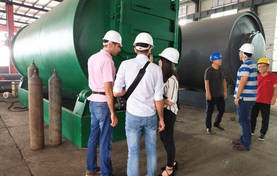 Customers Visited Beston Pyrolysis Equipment