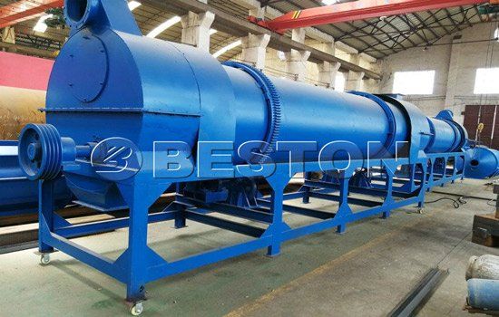 Sawdust charcoal making machine
