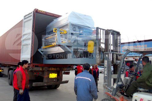 Shipment of Beston Egg Tray Making Machine