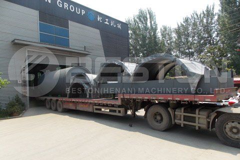 Shipment of Beston Pyrolysis Machine