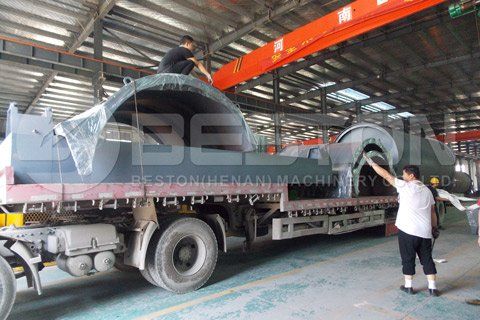 Shipment of Pyrolysis Plant for Sale to South Africa
