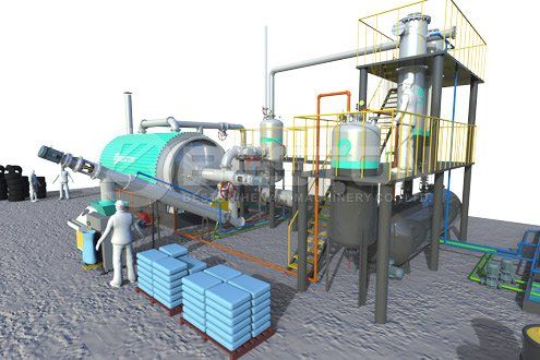 Tyre Pyrolysis Plant for Sale