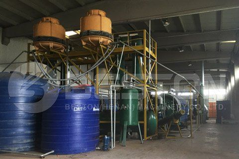 Tire Pyrolysis Plant for Sale