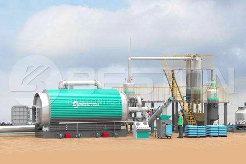 Get a Reasonable Tyre Pyrolysis Plant Cost from Beston