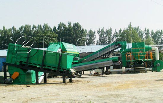 Beston solid waste recycling plant