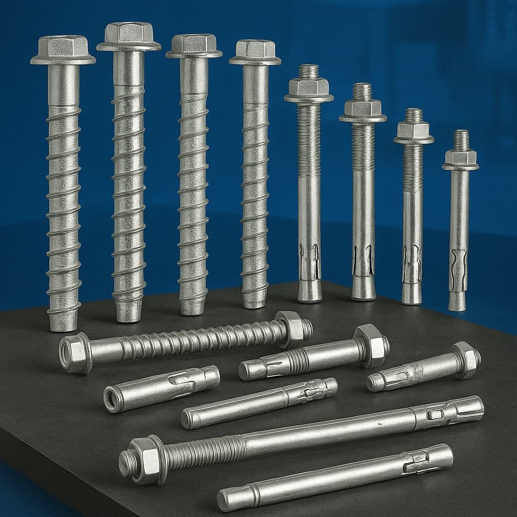 materiais de fixação