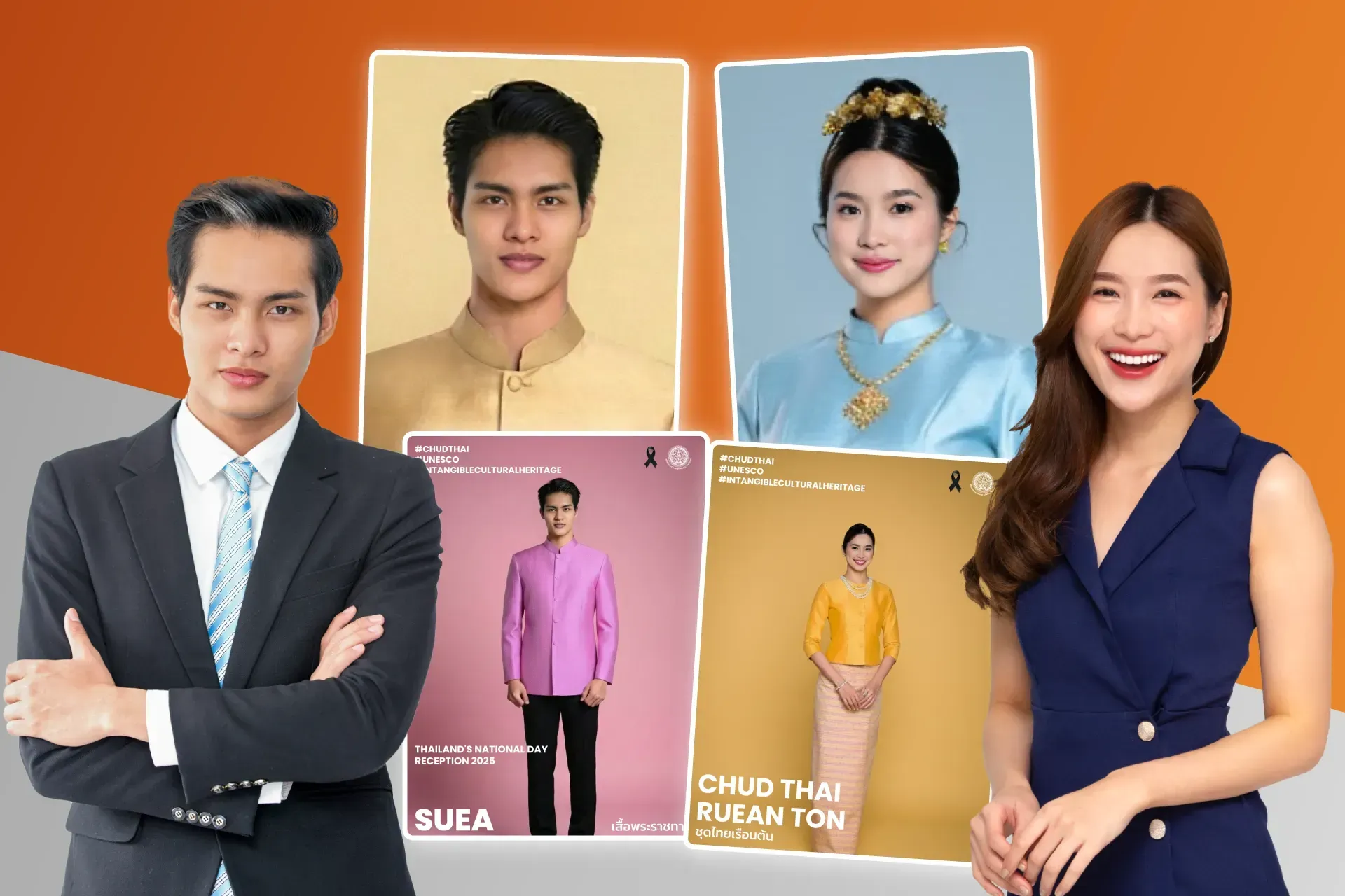 ตัวอย่างภาพผลงาน AI SNAP ตู้โฟโต้บูธ any i ที่สามารถออกแบบภาพตัวละครชาย และ ตัวละครหญิง พร้อมธีมต่าง ๆ ได้แบบสมจริง