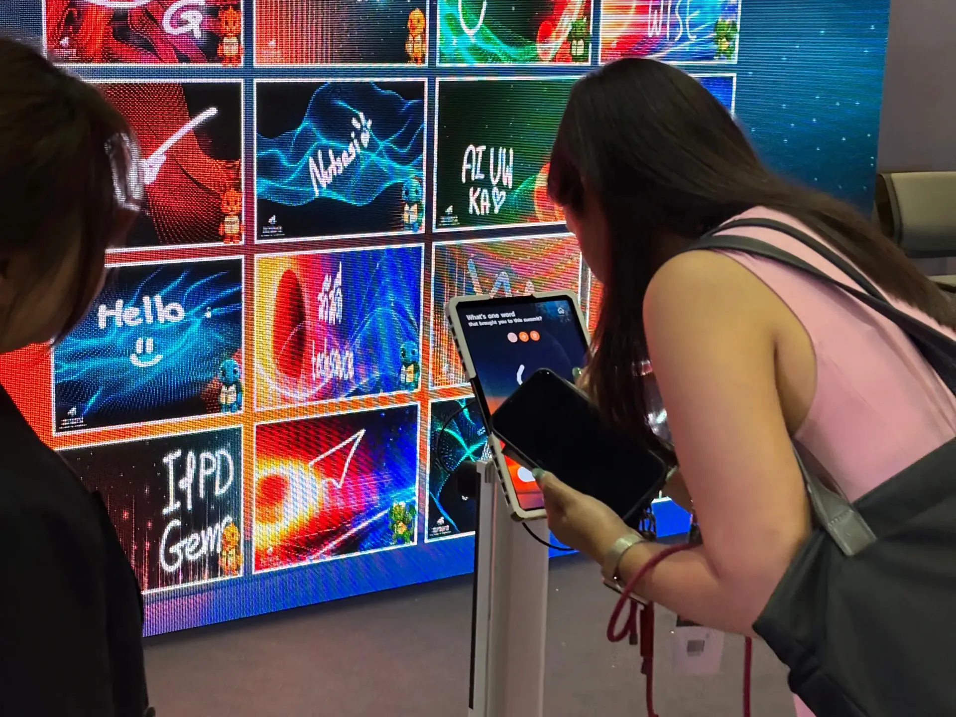 AI Drawing Technology จาก any i ภายในงาน Techsauce Global Summit 2025