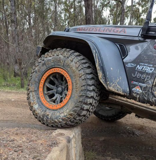 A bunch of different types of shocks and suspension parts