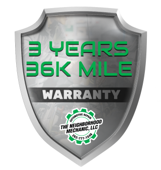 Warranty | The Neighborhood Mechanic LLC