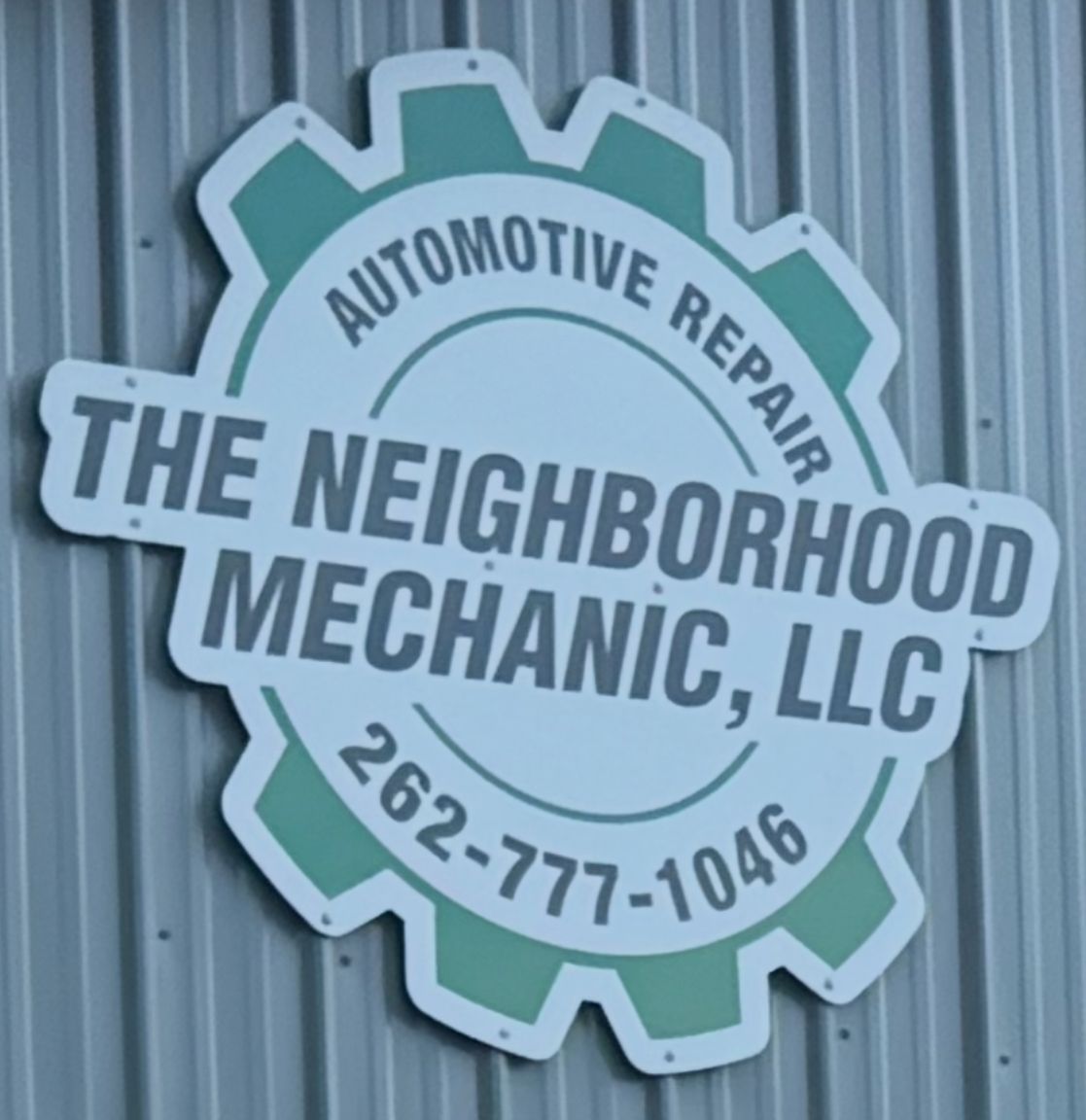 Shop Sign | The Neighborhood Mechanic LLC