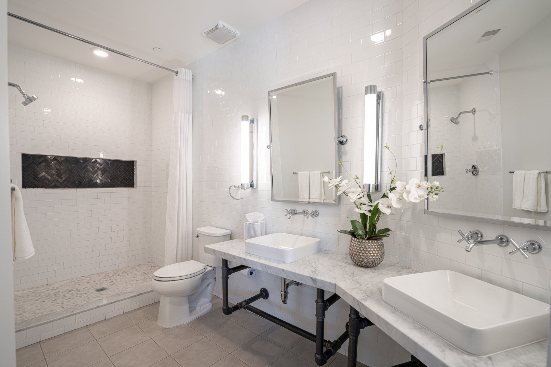 Modern Remodeled Bathroom
