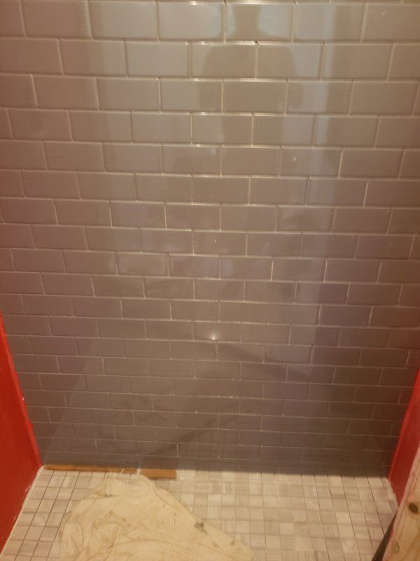 A bathroom remodeling in Honey Brook, PA with Marberger's Contractors